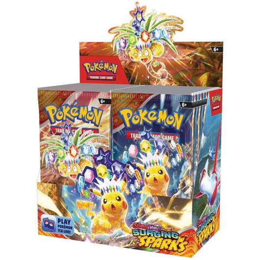 Pokémon, Scarlet & Violet 8: Surging Sparks, Display / Booster Box