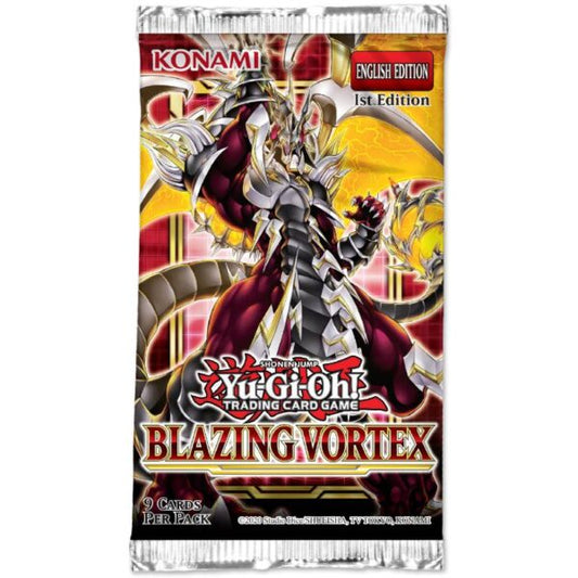 Yu-Gi-Oh! – Blazing Wortex, 1 Booster paket
