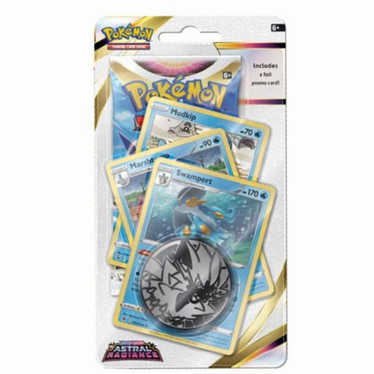 Pokémon, Sword & Shield 10: Astral Radiance, Premium Checklane blisterpack, Swampert