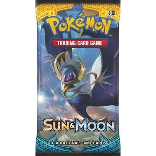 Pokémon, Sun & Moon: Base, 1 Booster (Lunala Artwork)