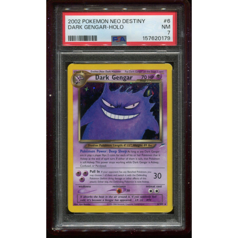 Dark Gengar (NDE 6) Neo Destiny - PSA 7