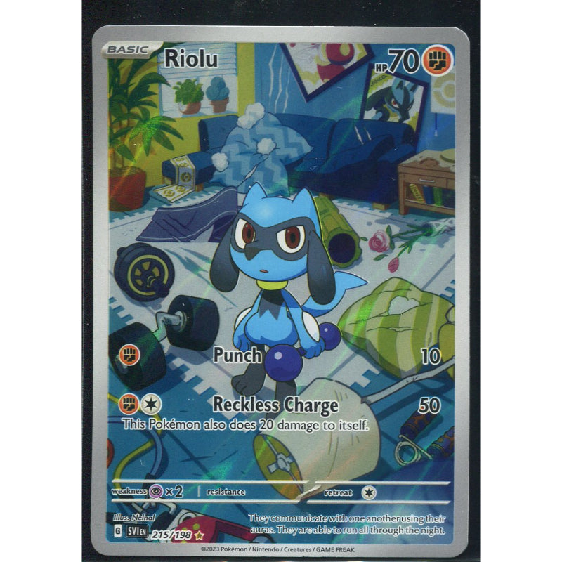 Riolu (SVI 215) Scarlet & Violet