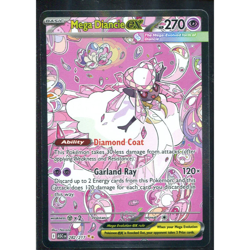 Mega Diancie ex (ASC 282) Ascended Heroes
