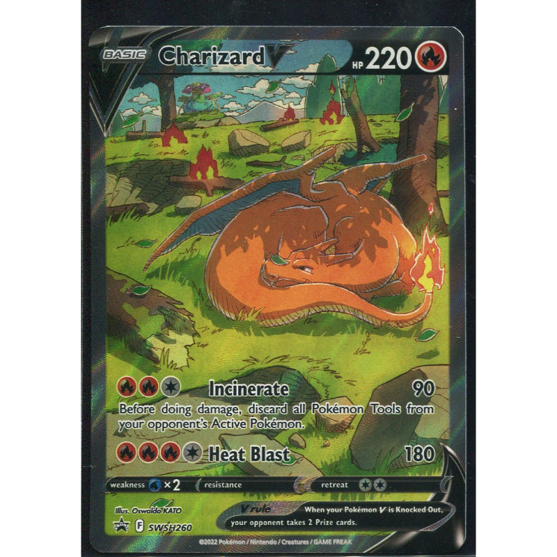 Charizard V (SWSH 260) SWSH Black Star Promos