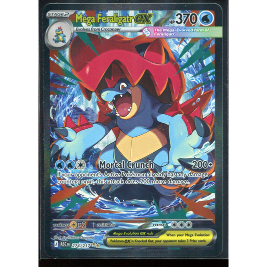 Mega Feraligatr ex (ASC 274) Ascended Heroes