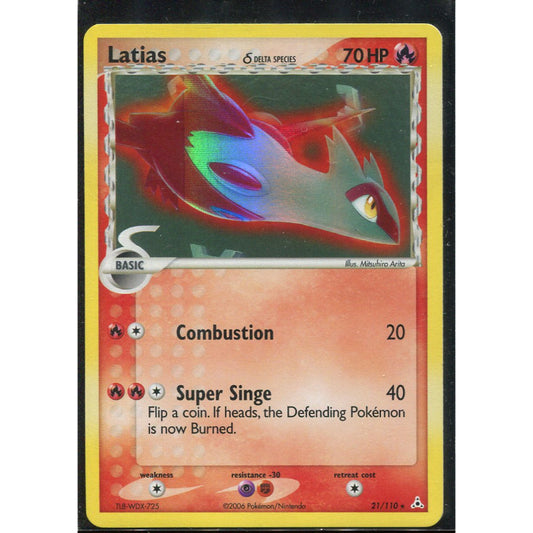 Latias δ Delta Species (HP 21) EX Holon Phantoms - Holo