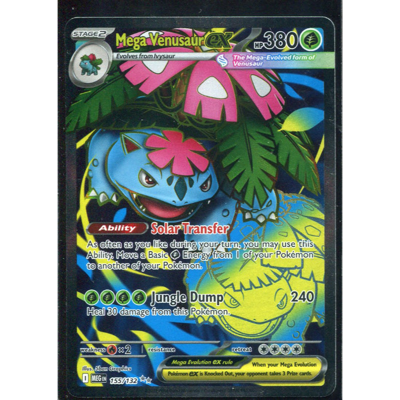 Mega Venusaur ex (MEG 155) Mega Evolution