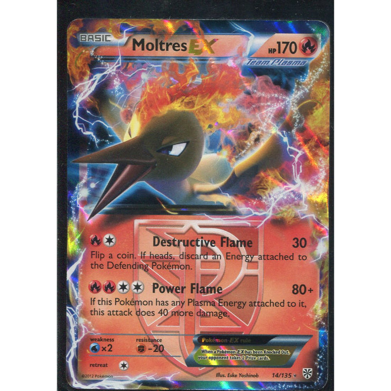 Moltres EX (PLS 14) Plasma Storm