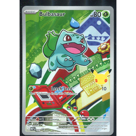 Bulbasaur (MEP 037) MEP Black Star Promos