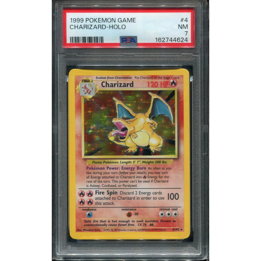 Charizard (BS 4) Base Set - PSA 7