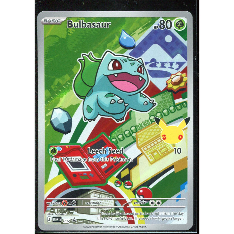 Bulbasaur (MEP 037) MEP Black Star Promos