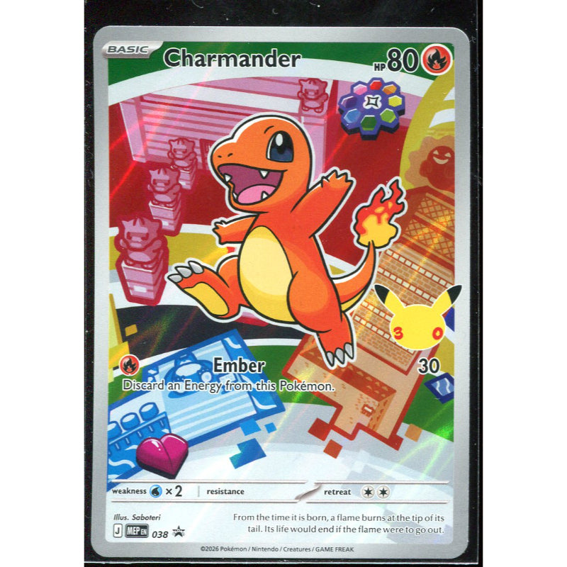 Charmander (MEP 038) MEP Black Star Promos