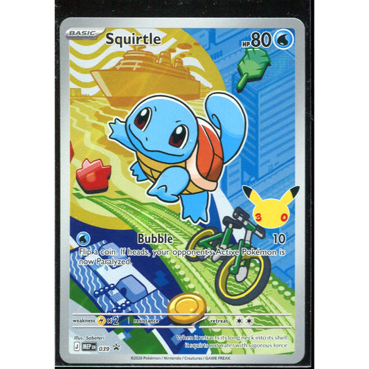 Squirtle (MEP 039) MEP Black Star Promos
