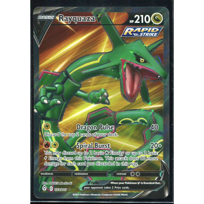 Rayquaza V (EVS 193) Evolving Skies