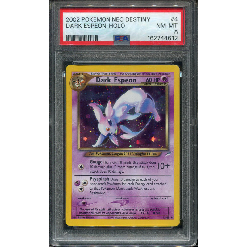 Dark Espeon (NDE 4) Neo Destiny - PSA 8