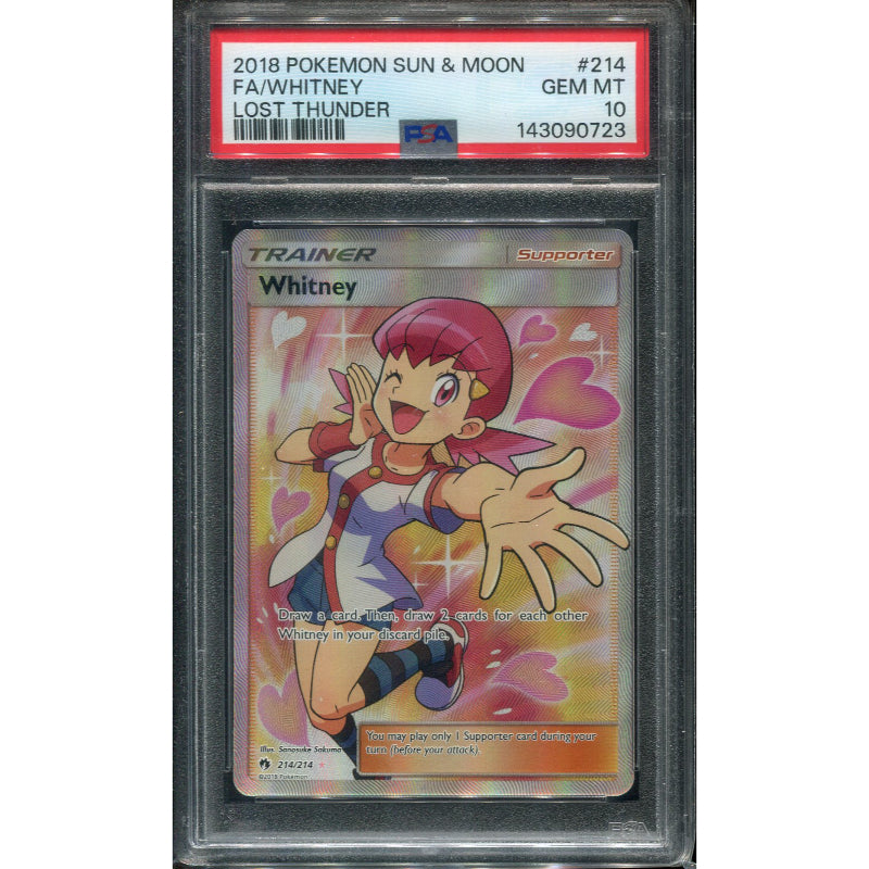 Whitney (LOT 214) Lost Thunder - PSA 10