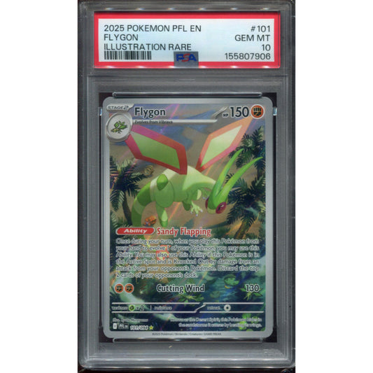 Flygon (PFL 101) Phantasmal Flames - PSA 10