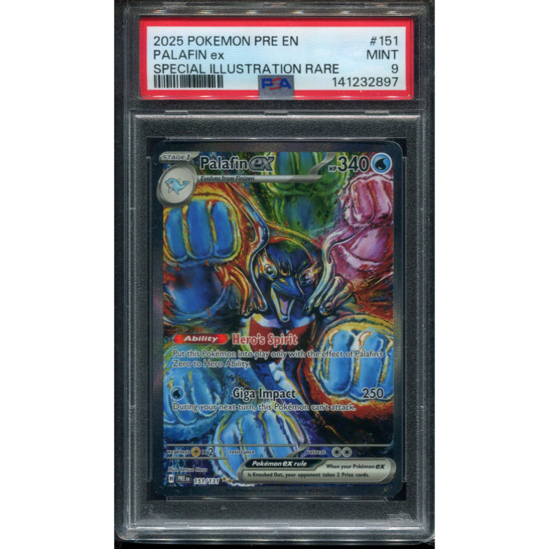 Palafin ex (PRE 151) Prismatic Evolutions - PSA 9