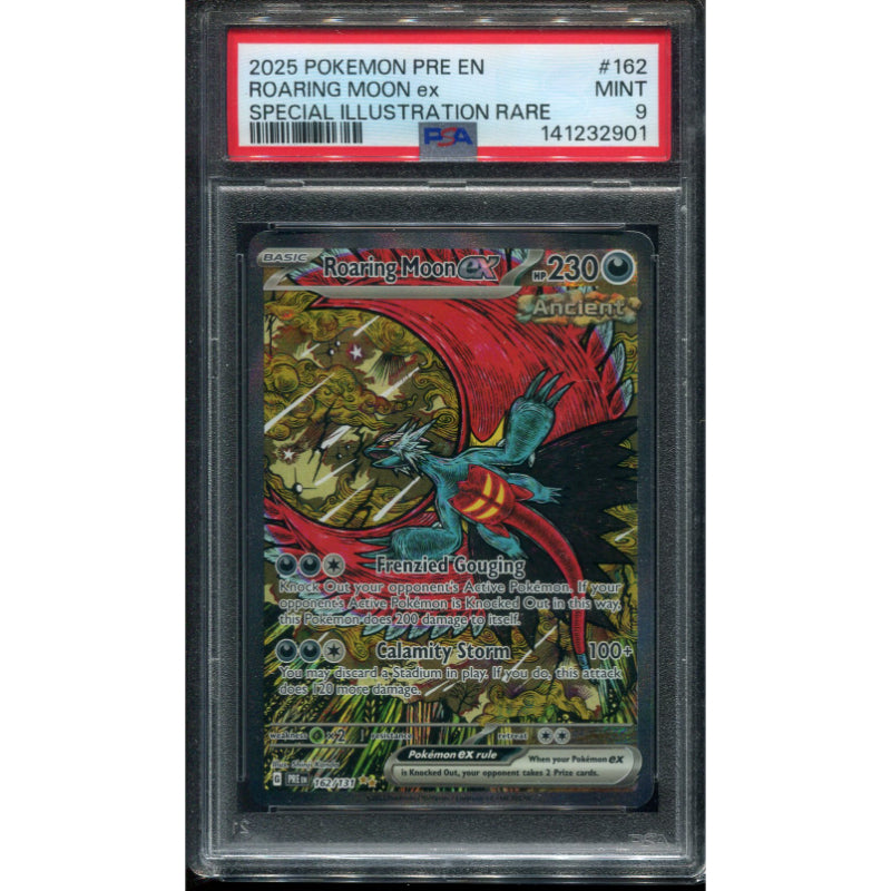 Roaring Moon ex (PRE 162) Prismatic Evolutions - PSA 9