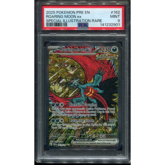 Roaring Moon ex (PRE 162) Prismatic Evolutions - PSA 9