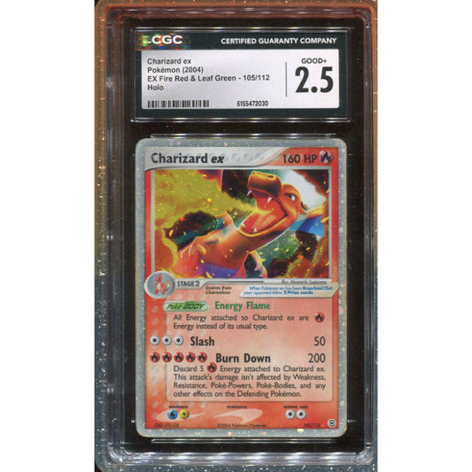 Charizard ex (FL 105) EX FireRed & LeafGreen - CGC 2.5