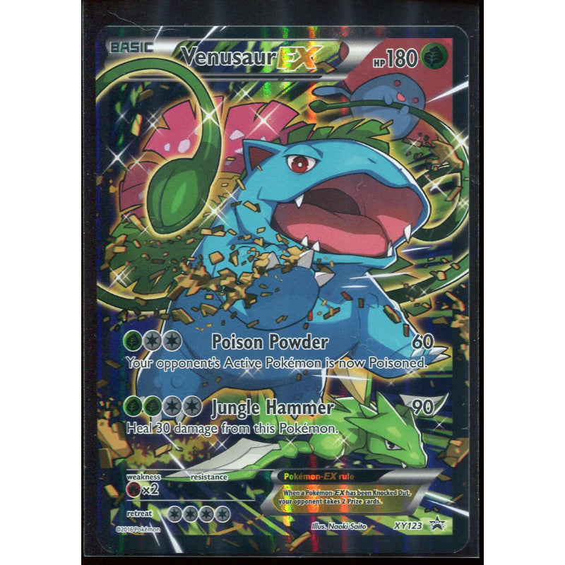 Venusaur EX (XYPR 123) XY Black Star Promos - Good