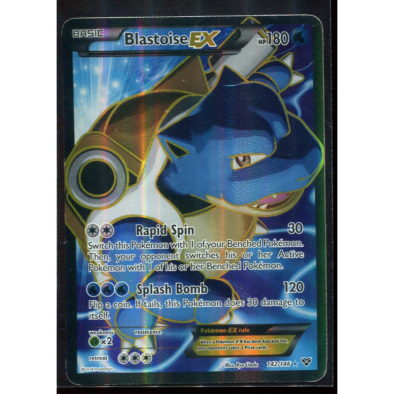 Blastoise EX (XY 142) XY - Light Played
