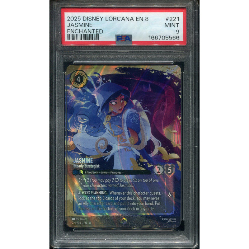 Jasmine - Steady Strategist (V.2) Reign of Jafar - PSA 9