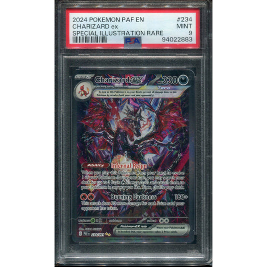 Charizard ex (PAF 234) Paldean Fates - PSA 9