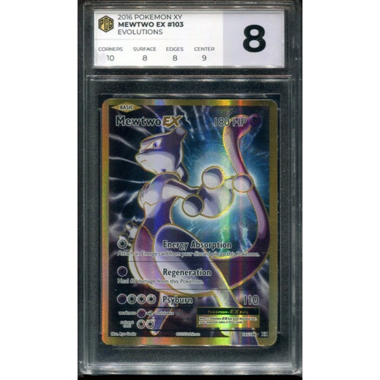 Mewtwo EX (EVO 103) Evolutions - PCG 8
