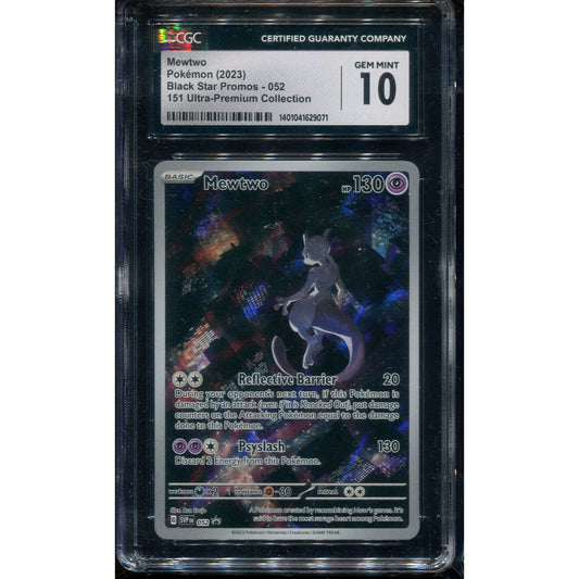 Mewtwo (SVP 052) SV Black Star Promos - CGC 10