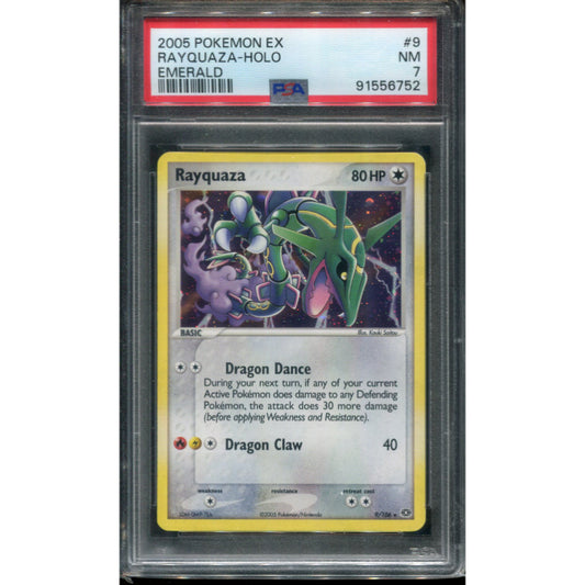Rayquaza (EM 9) EX Emerald - PSA 7