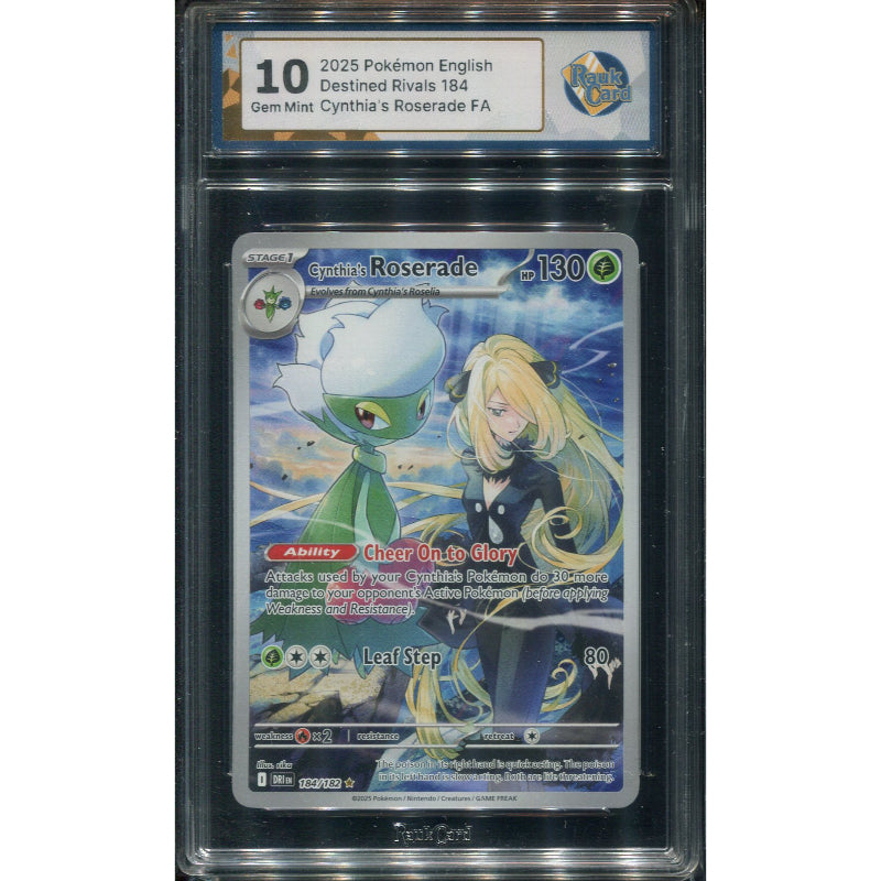 Cynthia's Roserade (DRI 184) Destined Rivals - RaukCard 10