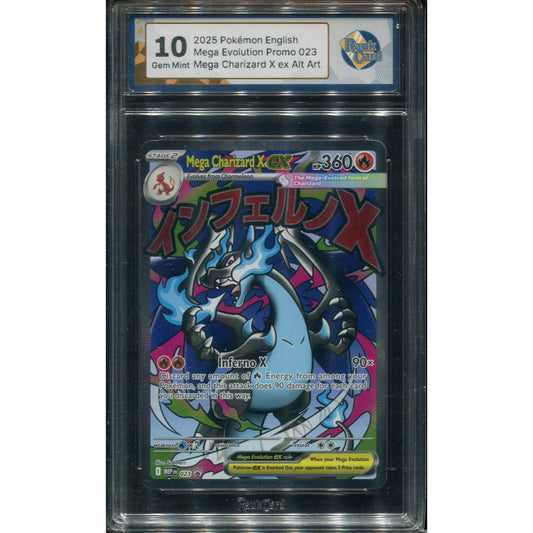 Mega Charizard X ex (MEP 023) MEP Black Star Promos - RaukCard 10