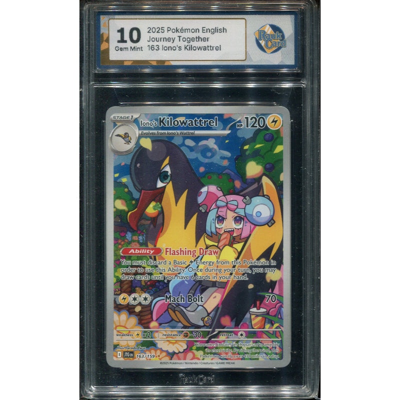 Iono's Kilowattrel (JTG 163) Journey Together - RaukCard 10