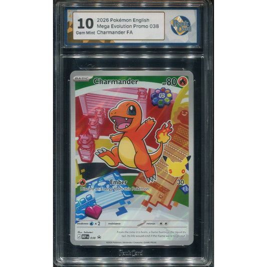 Charmander (MEP 038) MEP Black Star Promos - RaukCard 10