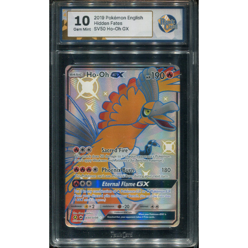 Ho-Oh GX (HIF SV50) Hidden Fates - RaukCard 10