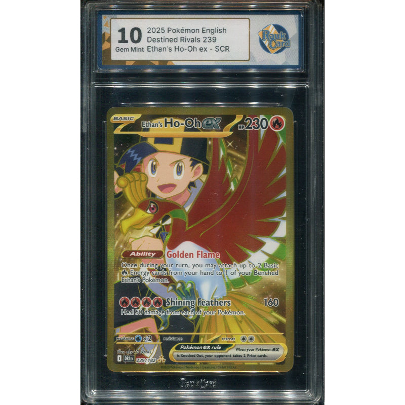 Ethan's Ho-Oh ex (DRI 239) Destined Rivals - RaukCard 10