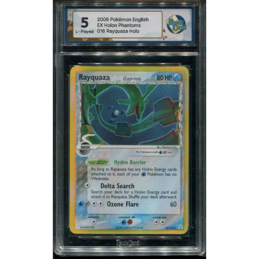 Rayquaza δ Delta Species (HP 16) EX Holon Phantoms - RaukCard 5