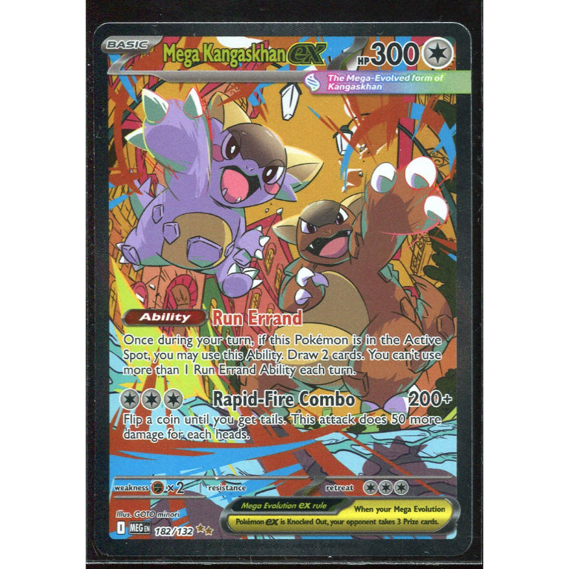 Mega Kangaskhan ex (MEG 182) Mega Evolution