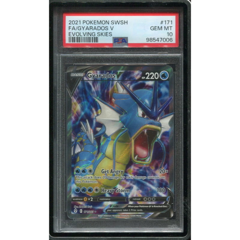 Gyarados (EVS 171) Evolving Skies - PSA 10