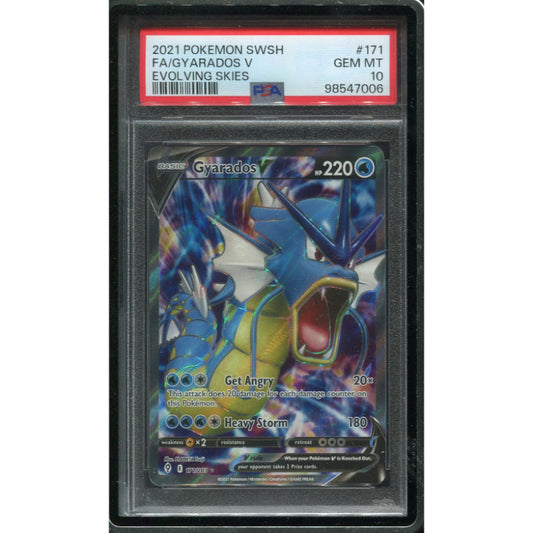 Gyarados (EVS 171) Evolving Skies - PSA 10