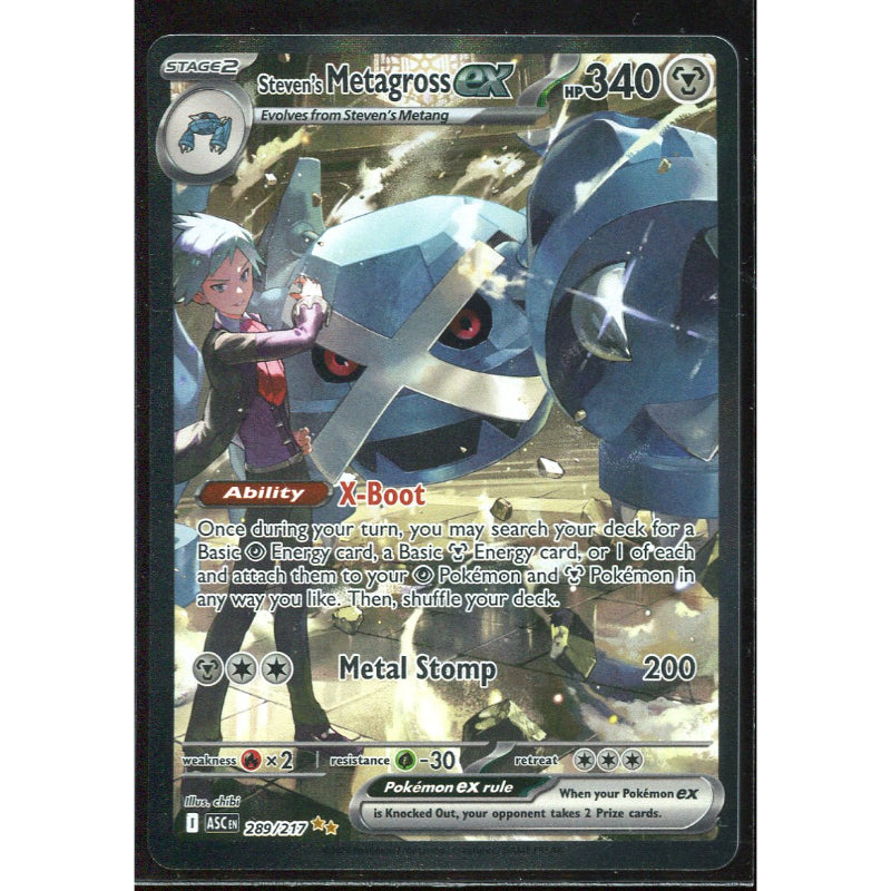 Steven's Metagross ex (ASC 289) Ascended Heroes