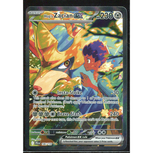 Hop's Zacian ex (JTG 186) Journey Together