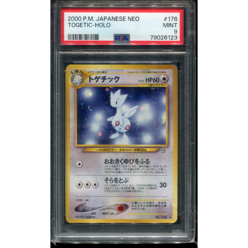 Togetic (176) Neo Genesis (Japansk) - PSA 10