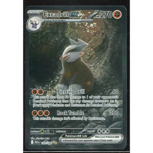 Excadrill ex (BLK 168) Black Bolt