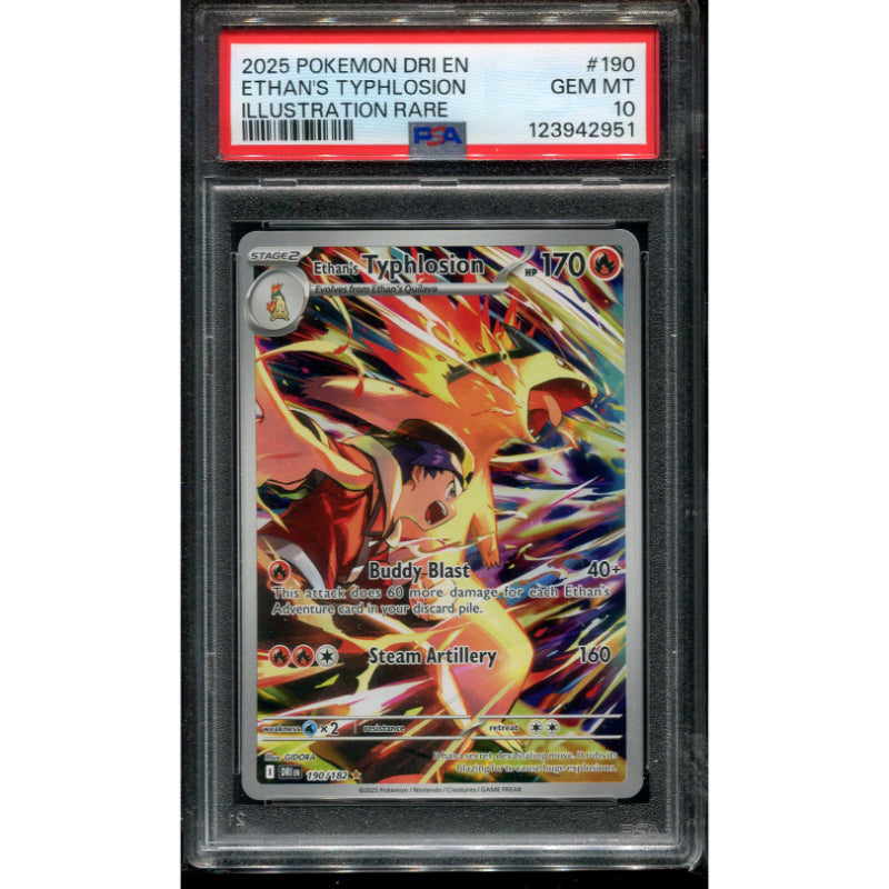 Typhlosion (DRI 190) Destined Rivals - PSA 10