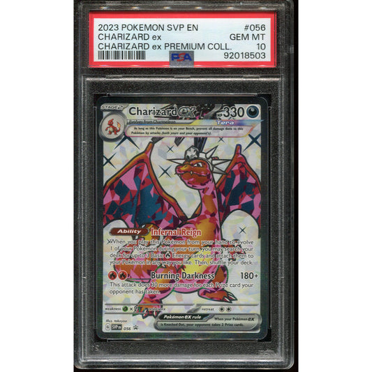 Charizard ex (SVP 056) Premium Collection Promo - PSA 10