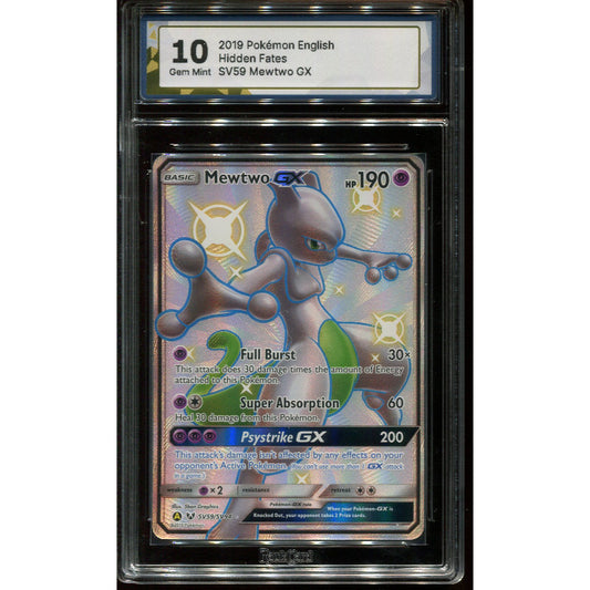 Mewtwo GX (HIF SV59) Hidden Fates - RaukCard 10