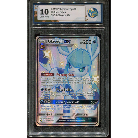 Glaceon GX (HIF SV55) Hidden Fates - RaukCard 10